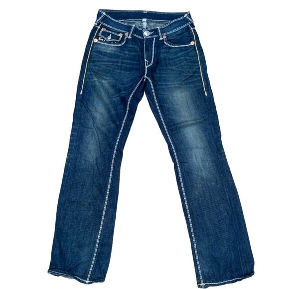 Vintage True Religion Jeans Size 31 STRAIGHT ROPE STITCH - Picture 6 of 8